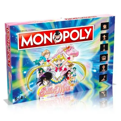 Winning Moves Gra Monopoly Sailor Moon Czarodzieje