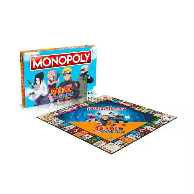 Winning Moves Gra Monopoly Naruto