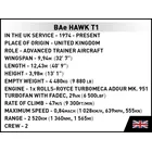 Cobi Klocki Klocki Armed Forces BAe Hawk T1 362 klocków
