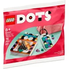 LEGO Klocki DOTS 30637 Tacka w kształcie zwierzaka i zawieszka na torbę