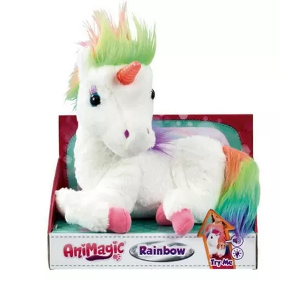 Goliath Maskotka Rainbow My Glowing Unicorn Animagic Jednorożec