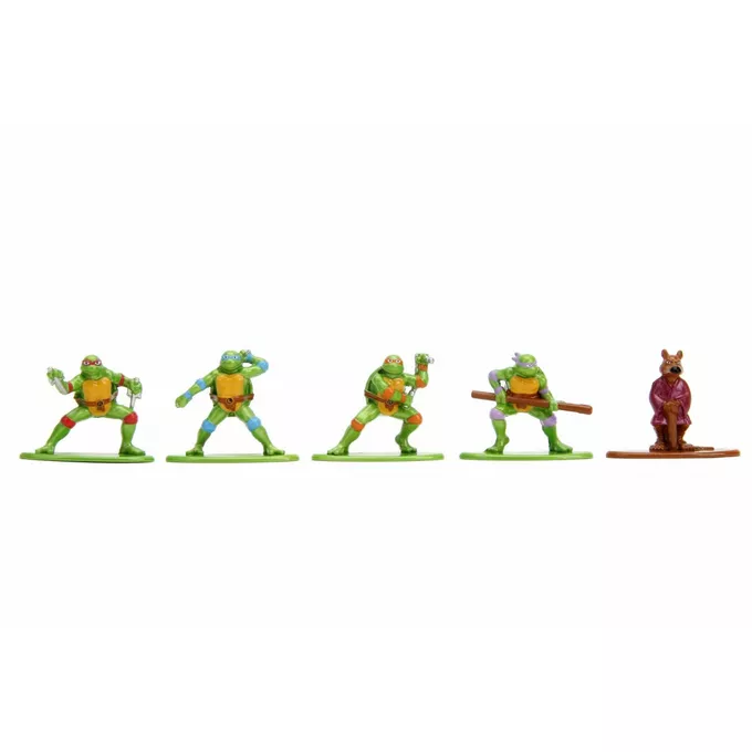 JADA TOYS Figurki metalowe Turtles Wojownicze Żółwie Ninja 18-pak