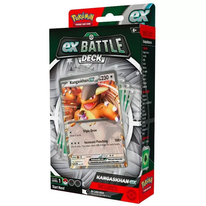 Pokemon TCG Karty Deluxe Battle Deck-Kangaskhan ex