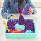 Spin Master Piasek kinetyczny Kinetic Sand Zestaw Piaskownica Fioletowy