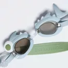 Sunnylife Okulary pływackie dla dzieci - Shark Tribe, Khaki