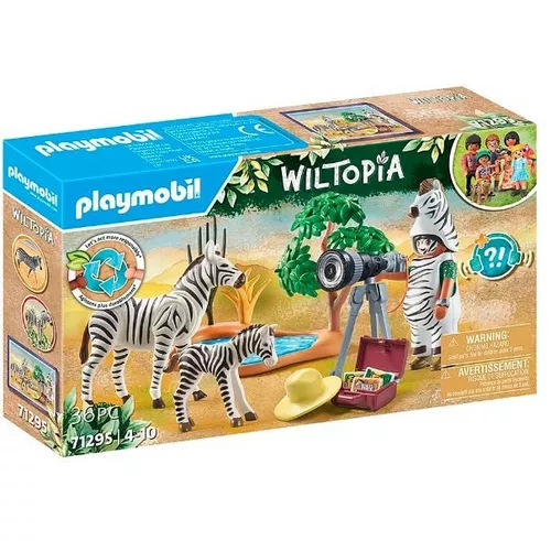 Playmobil Zestaw z figurkami Wiltopia 71295 Wycieczka z fotografką zwierząt