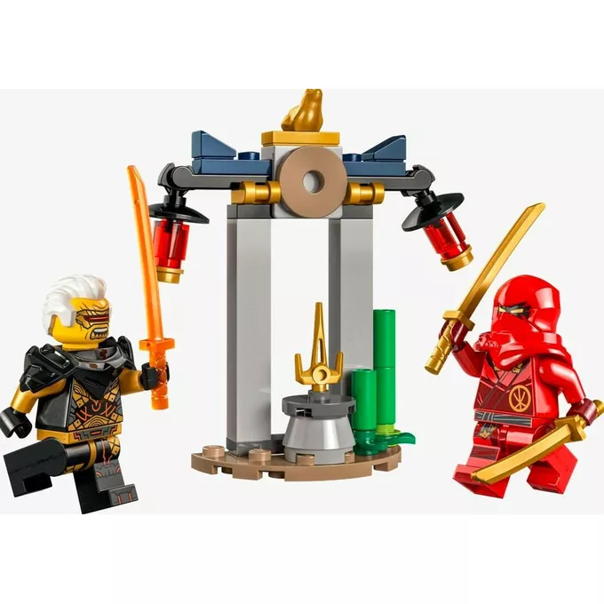 LEGO Klocki Ninjago 30650 Bitwa Kaia i Raptona w świątyni