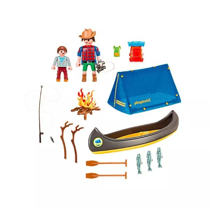 Playmobil Zestaw z figurkami Family Fun 9323 Skrzyneczka Kamping