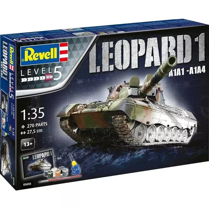 Revell Zestaw upominkowy Leopard 1 A1A1-A1 1/35
