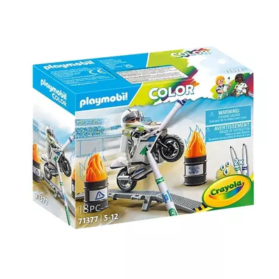 Playmobil Color 71377 Motocykl