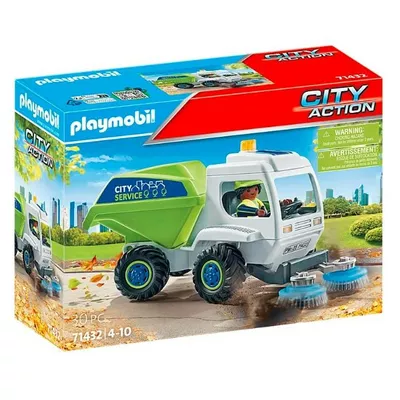 Playmobil Zestaw z figurkami City Action 71432 Zamiatarka