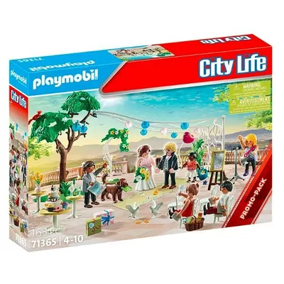 Playmobil Zestaw z figurkami City Life 7136 5 Przyjęcie weselne
