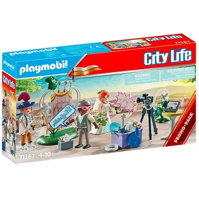 Playmobil Zestaw z figurkami City Life 71367 Ślubna fotobudka