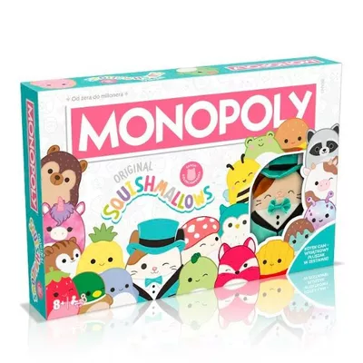 Winning Moves Gra Monopoly Squishmallows