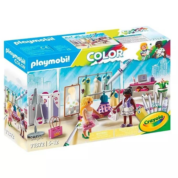 Playmobil Zestaw z figurkami Color 71372 Butik z odzieżą