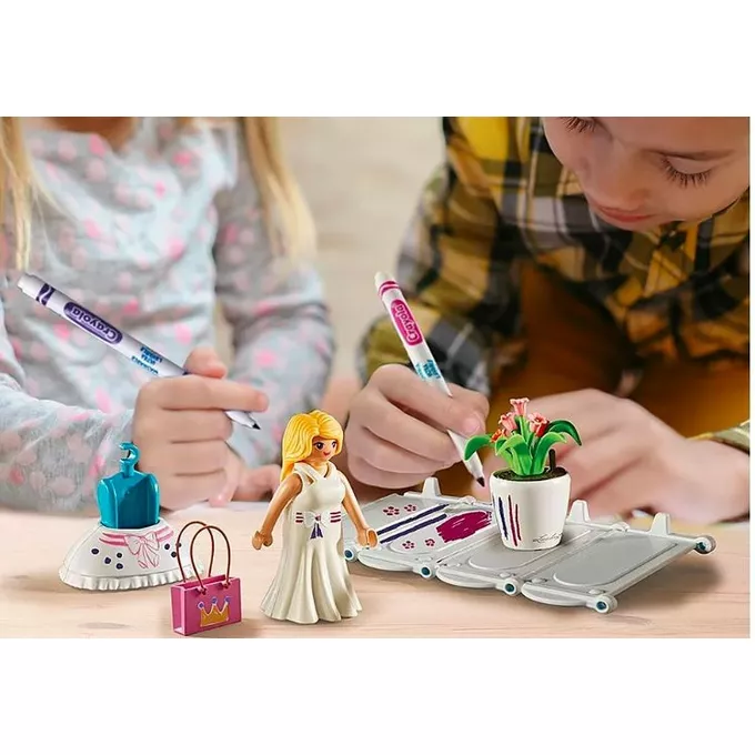 Playmobil Zestaw z figurkami Color 71372 Butik z odzieżą
