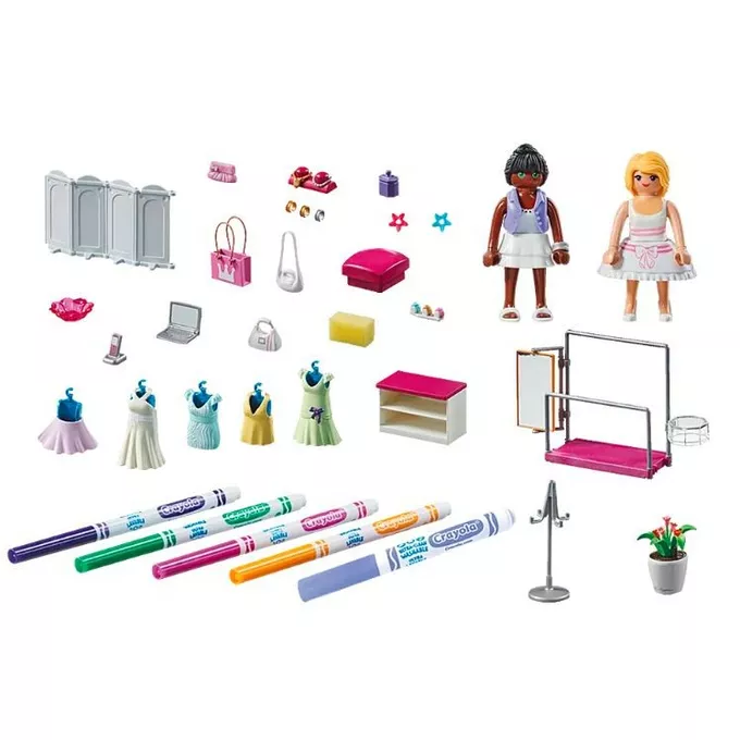 Playmobil Zestaw z figurkami Color 71372 Butik z odzieżą
