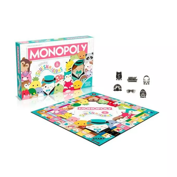 Winning Moves Gra Monopoly Squishmallows