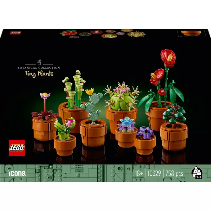 LEGO Klocki Icons 10329 Małe roślinki