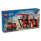 LEGO Klocki City 60414 Remiza strażacka z wozem strażackim
