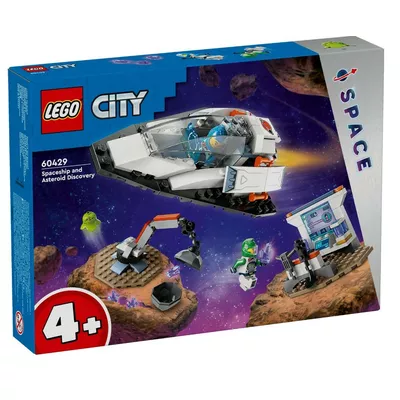 LEGO Klocki City 60429 Statek kosmiczny i odkrywanie asteroidy