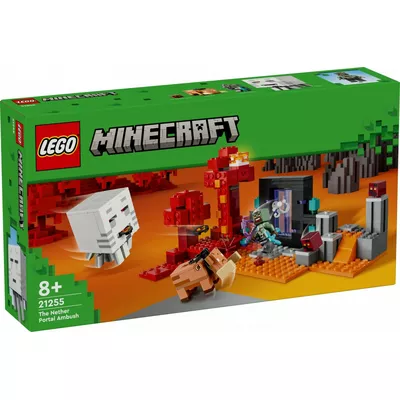 LEGO Klocki Minecraft 21255 Zasadzka w portalu do Netheru