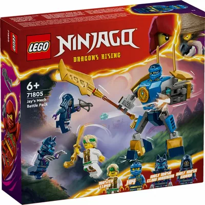 LEGO Klocki Ninjago 71805 Zestaw bitewny z mechem Jaya