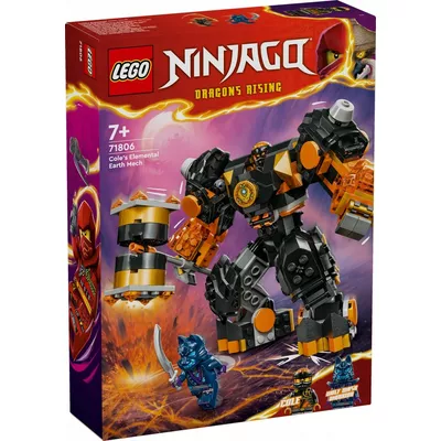 LEGO Klocki Ninjago 71806 Mech żywiołu ziemi Colea