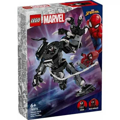 LEGO Klocki Super Heroes 76276 Mechaniczna zbroja Venoma vs. Miles Morales