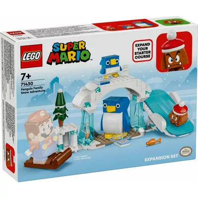 LEGO Klocki Super Mario 71430 Śniegowa przygoda penguinów - zestaw rozszerzający