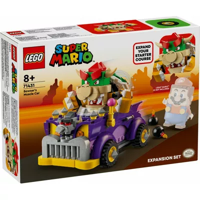 LEGO Klocki Super Mario 71431 Muscle car Bowsera - zestaw rozszerzający