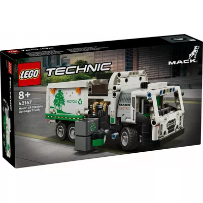 LEGO Klocki Technic 42167 Śmieciarka Mack LR Electric