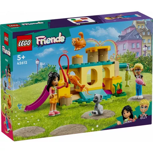 LEGO Klocki Friends 42612 Przygoda na kocim placu zabaw