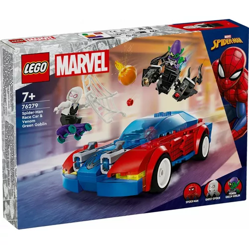 LEGO Klocki Super Heroes 76279 Wyścigówka Spider-Mana i Zielony Goblin
