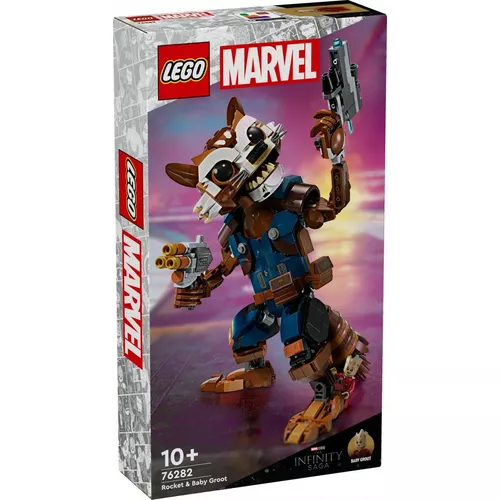 LEGO Klocki Super Heroes 76282 Rocket i Mały Groot
