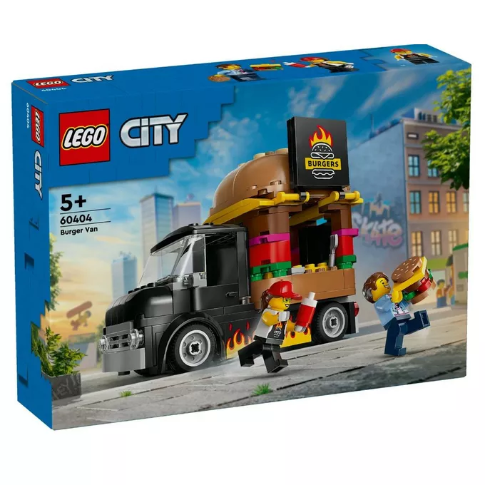 LEGO Klocki City 60404 Ciężarowka z burgerami
