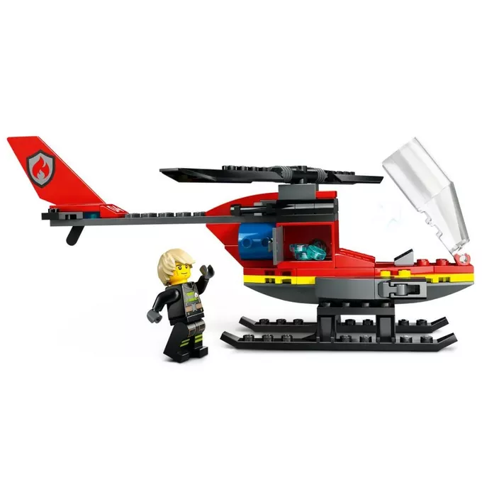 LEGO Klocki City 60411 Strażacki helikopter ratunkowy