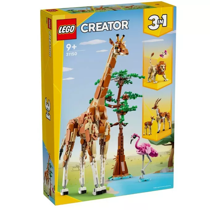 LEGO Klocki Creator 31150 Dzikie zwierzęta z safari