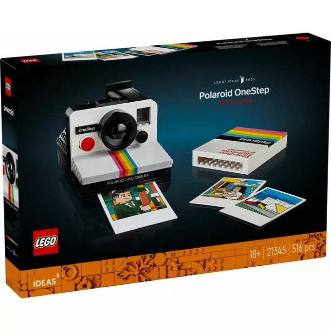 LEGO Klocki Ideas 21345 Aparat Polaroid OneStep SX-70