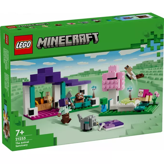 LEGO Klocki Minecraft 21253 Rezerwat zwierząt
