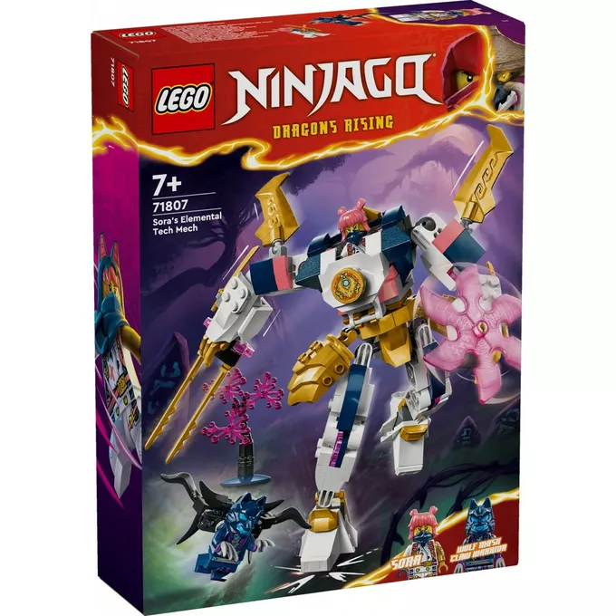 LEGO Klocki Ninjago 71807 Mech żywiołu technologii Sory