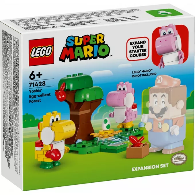 LEGO Klocki Super Mario 71428 Niezwykły las Yoshiego