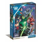 Clementoni Puzzle 500 elementów Compact DC Comics Liga Sprawiedliwych (Justice League)