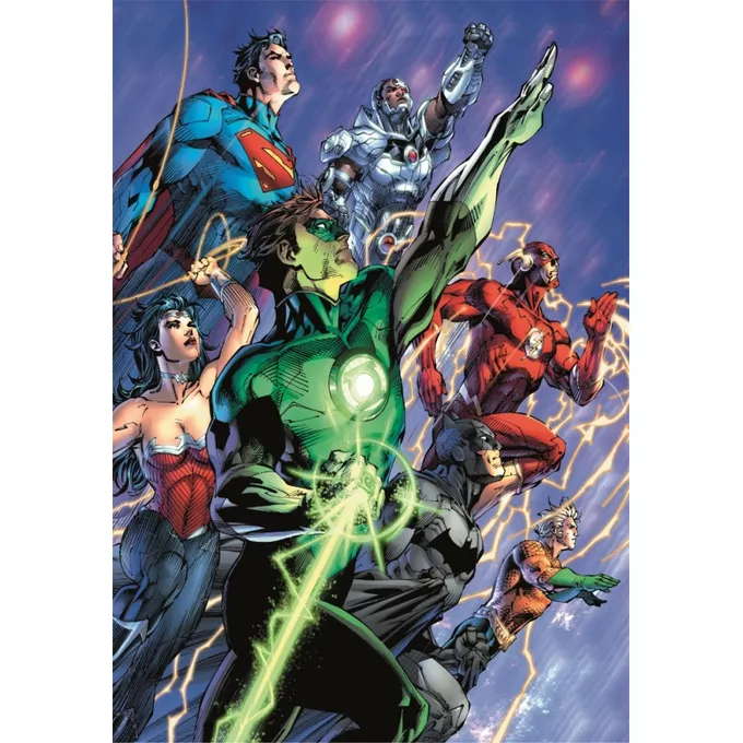 Clementoni Puzzle 500 elementów Compact DC Comics Liga Sprawiedliwych (Justice League)