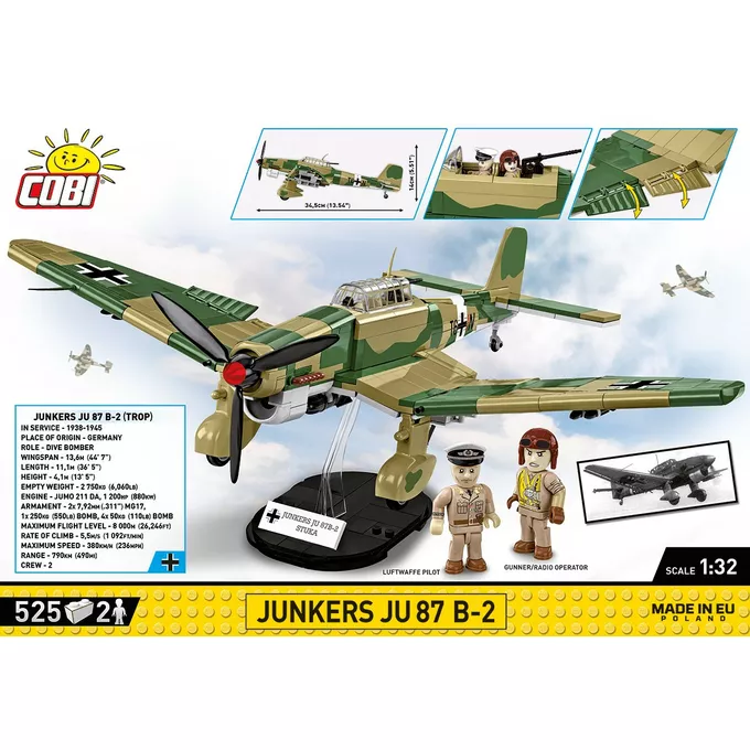 Cobi Klocki Klocki Junkers Ju 87 B-2