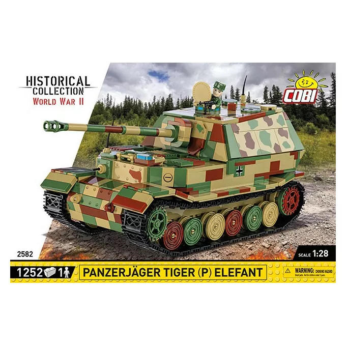 Cobi Klocki Klocki Panzerjager Tiger (P) Elefant