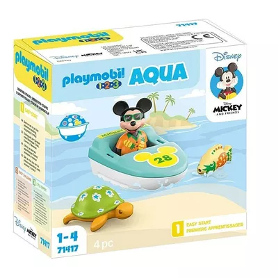 Playmobil Zestaw z figurką 1.2.3 Disney 71417 Myszka Miki i wycieczka łódką