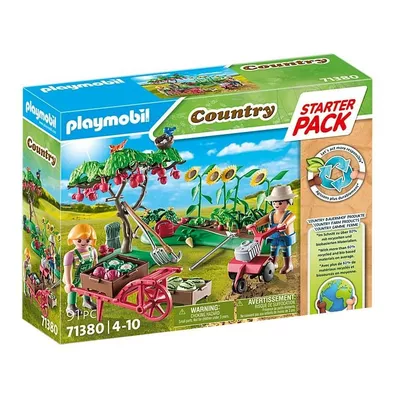 Playmobil Zestaw z figurkami Country 71380 Starter Pack Ogród warzywny