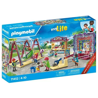 Playmobil Zestaw z figurkami My Life 71452 Wesołe miasteczko