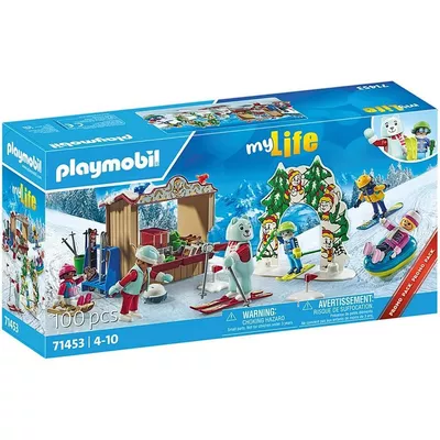 Playmobil Zestaw z figurkami My Life 71453 Narciarski świat